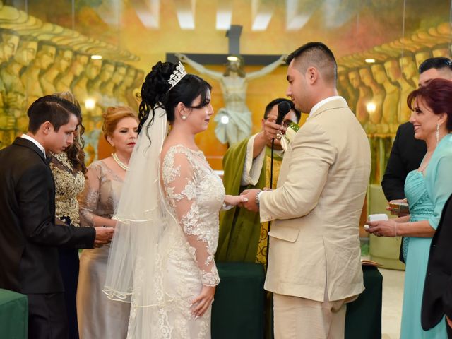 La boda de Christian y Luz en Guadalupe, Nuevo León 62