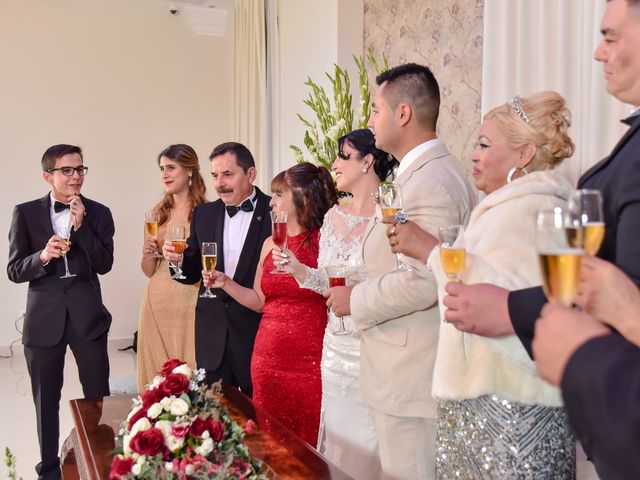 La boda de Christian y Luz en Guadalupe, Nuevo León 91