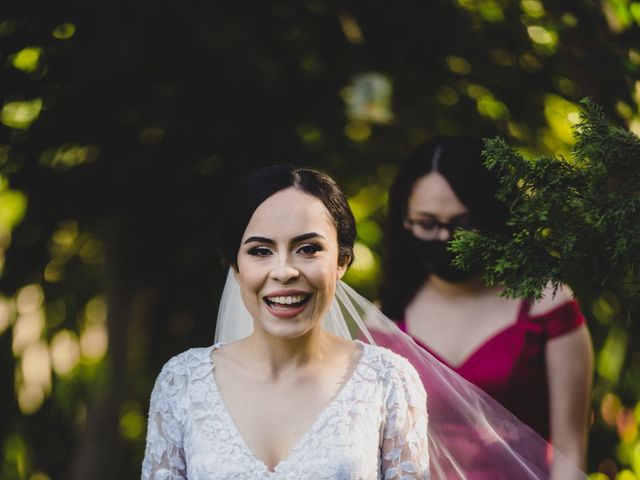 La boda de Carlos y Esli en San Pedro Cholula, Puebla 23