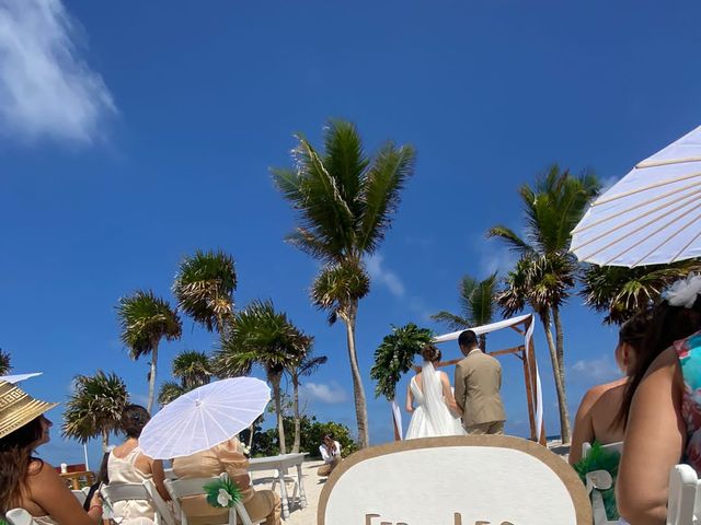 La boda de Leonardo y Fernanda en Playa del Carmen, Quintana Roo 9