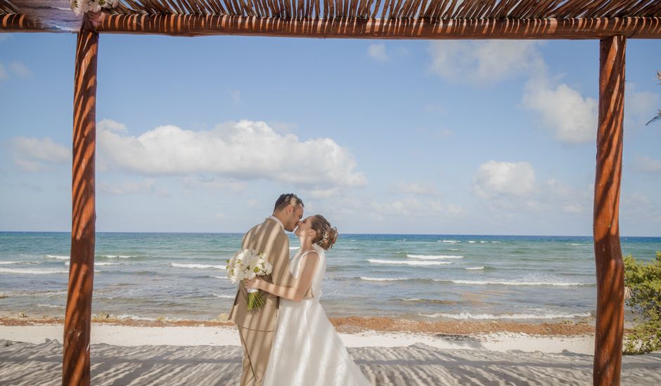 La boda de Leonardo y Fernanda en Playa del Carmen, Quintana Roo