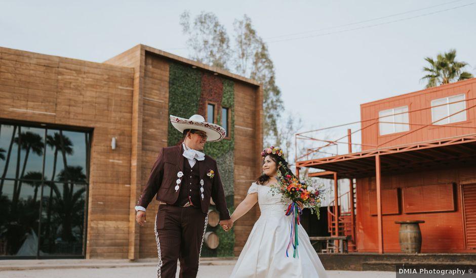 La boda de Jesús y Sinaí en Mexicali, Baja California