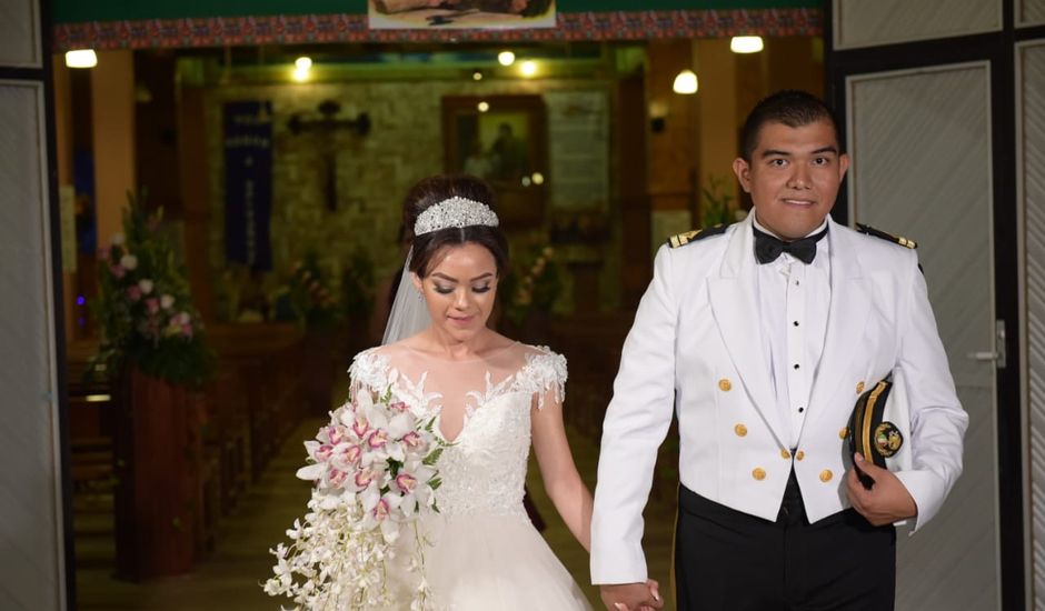 La boda de Eduardo  y Amairani  en Salina Cruz, Oaxaca