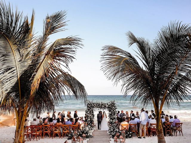 La boda de Juliano y Viviane en Tulum, Quintana Roo 121