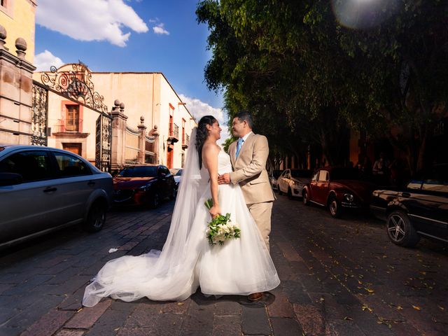 La boda de Poncho y Marce en Querétaro, Querétaro 60