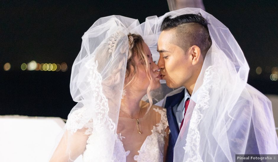 La boda de Ángel y Rocío en Manzanillo, Colima