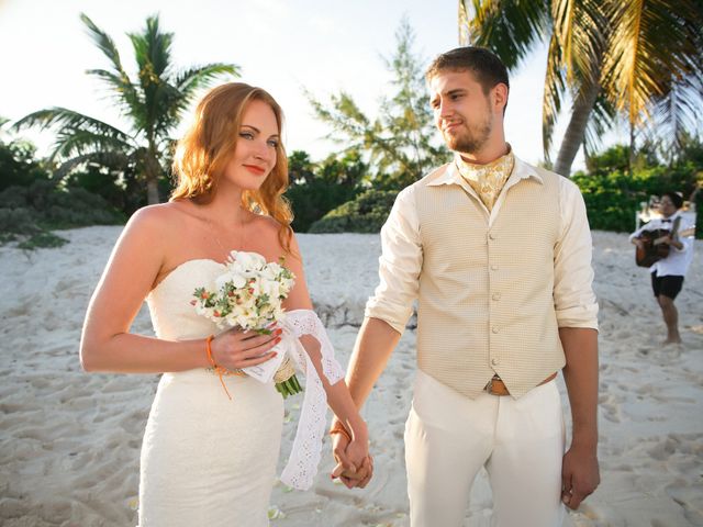 La boda de Gleb y Kate en Tulum, Quintana Roo 7