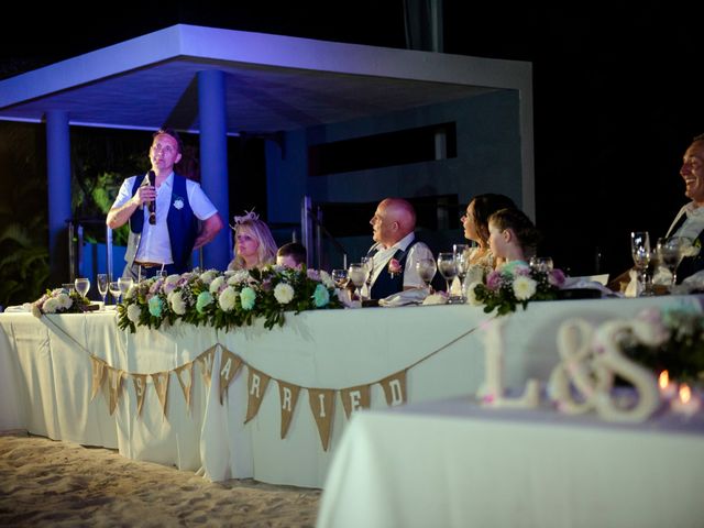 La boda de Stephen y Laura en Playa del Carmen, Quintana Roo 62