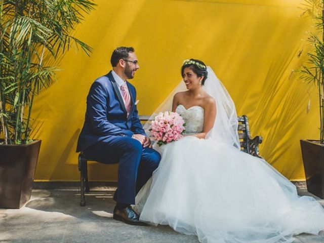 La boda de Jérôme  y Alicia  en Coyoacán, Ciudad de México 1
