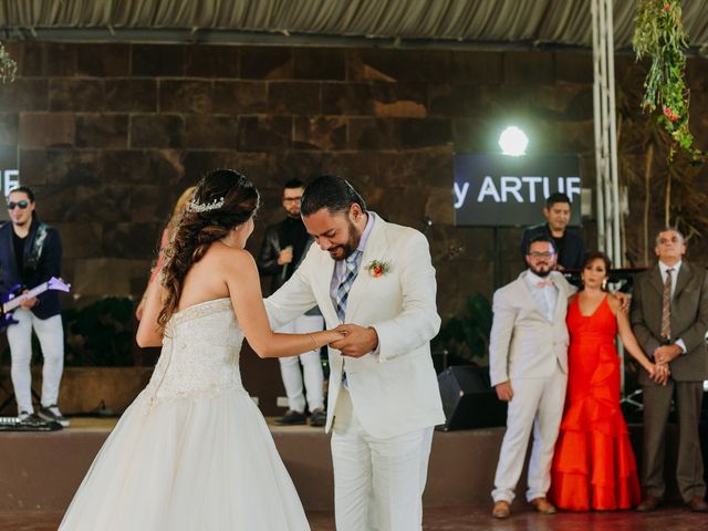 La boda de Arturo y Mariana en Jiutepec, Morelos 104