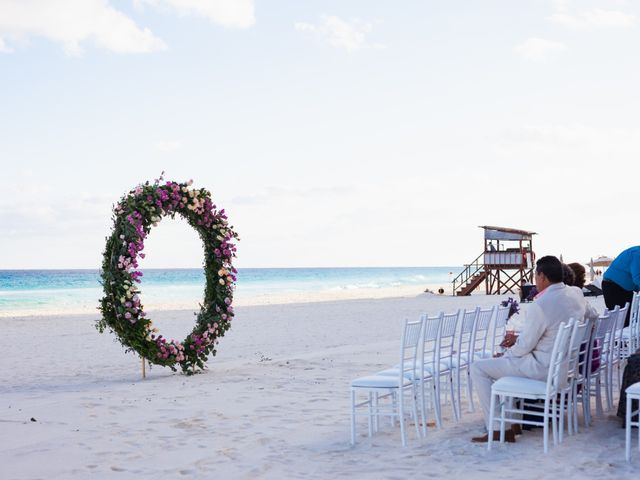 La boda de Abraham y Danae en Cancún, Quintana Roo 58