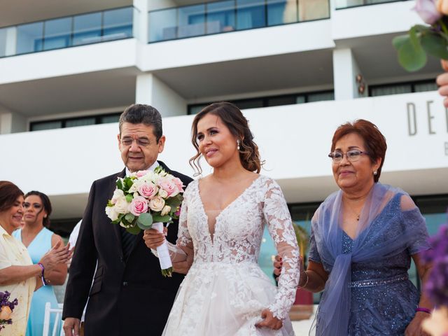 La boda de Abraham y Danae en Cancún, Quintana Roo 66