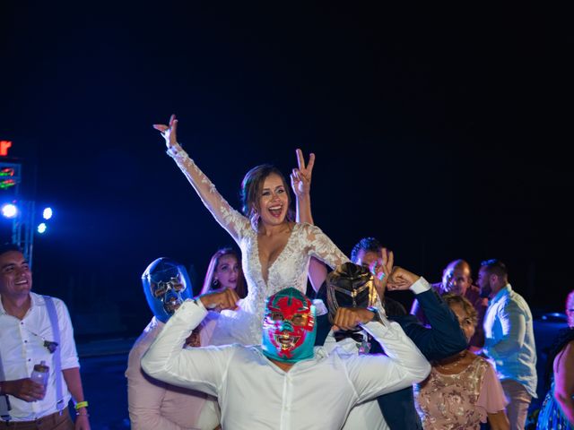 La boda de Abraham y Danae en Cancún, Quintana Roo 120