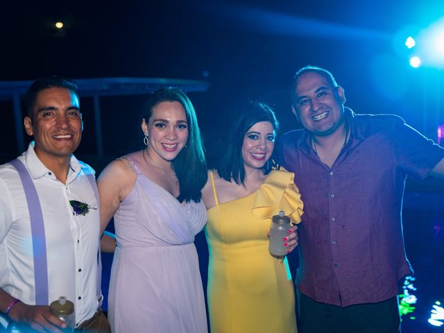 La boda de Abraham y Danae en Cancún, Quintana Roo 123