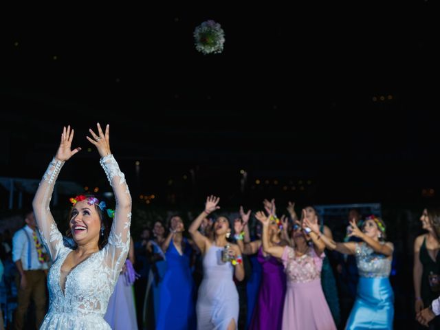 La boda de Abraham y Danae en Cancún, Quintana Roo 126