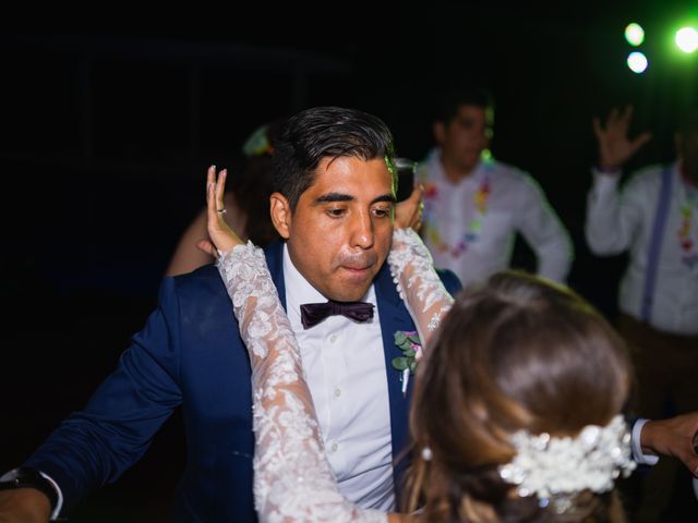 La boda de Abraham y Danae en Cancún, Quintana Roo 135