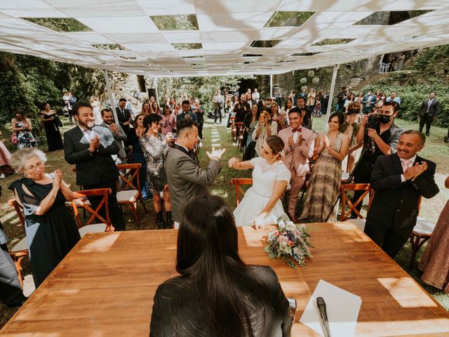 La boda de Javier y Grecia en Mineral Del Chico, Hidalgo 54