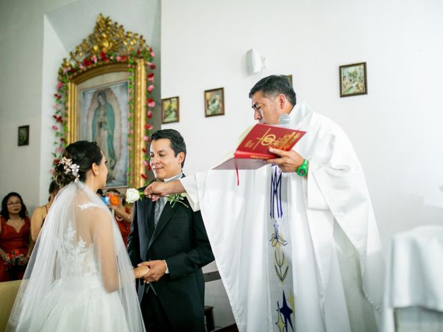 La boda de Aldo y Sandra en San Salvador El Verde, Puebla 33