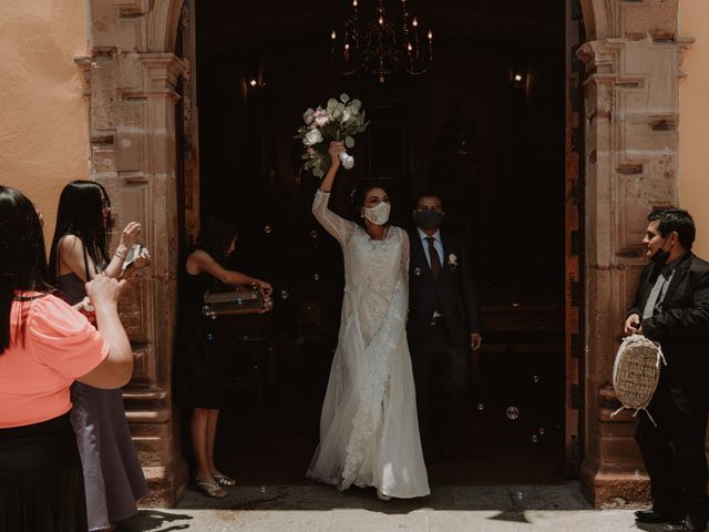 La boda de Israel y Judith en Querétaro, Querétaro 8