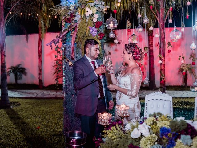 La boda de Andrés y Pamela en Santiago, Nuevo León 157