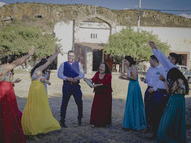 La boda de Dani y Iván en San José Iturbide, Guanajuato 26