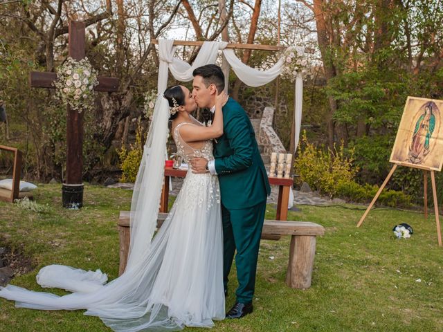 La boda de Jorge y Imalltzin en Soyaniquilpan de Juárez, Estado México 64