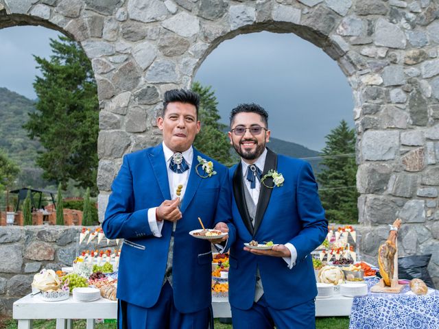 La boda de Octavio y Juan Carlos en Omitlán de Juárez, Hidalgo 45