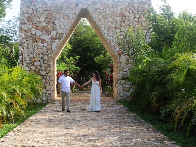 La boda de Jhoan  y Angélica  en Valladolid, Yucatán 1