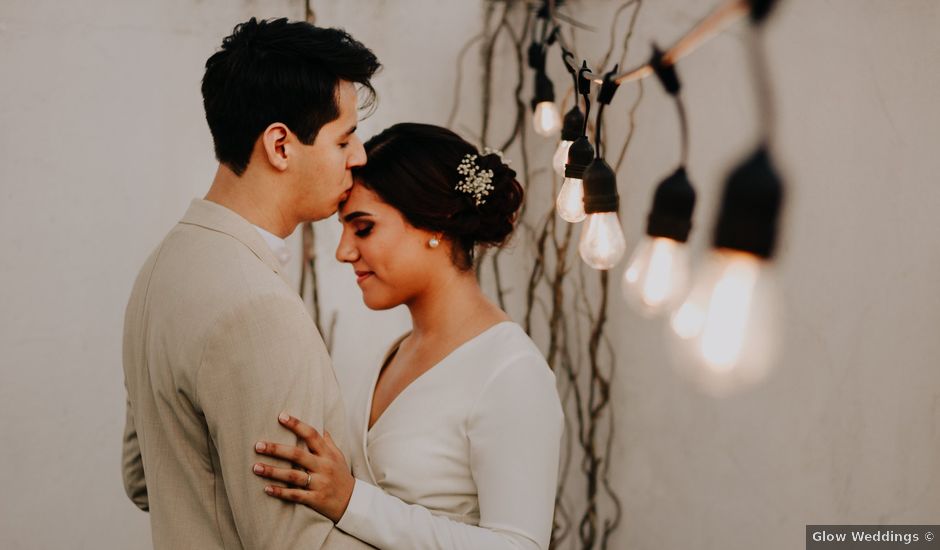 La boda de Sam y Abish en San Nicolás de los Garza, Nuevo León