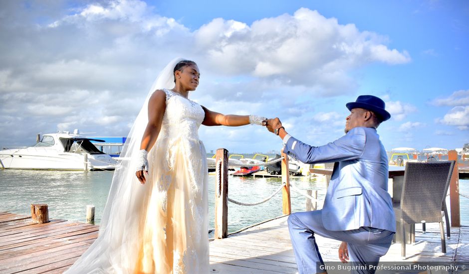 La boda de Rociny y Chanceline en Cancún, Quintana Roo