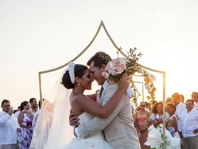 La boda de Jenner y Alaine en Celestún, Yucatán 4