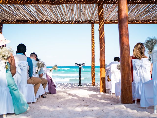 La boda de Hector y Brenda en Tulum, Quintana Roo 42