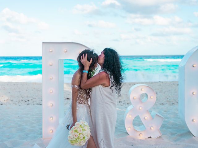 La boda de Gaby y Daniela en Cancún, Quintana Roo 40