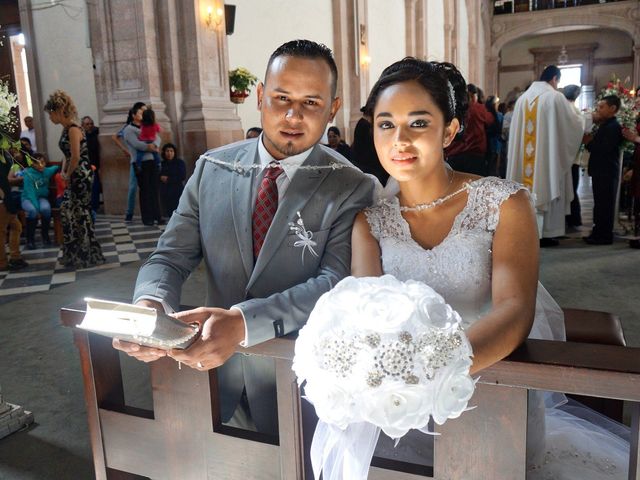 La boda de Abdiel y Liliana en San José Iturbide, Guanajuato 7