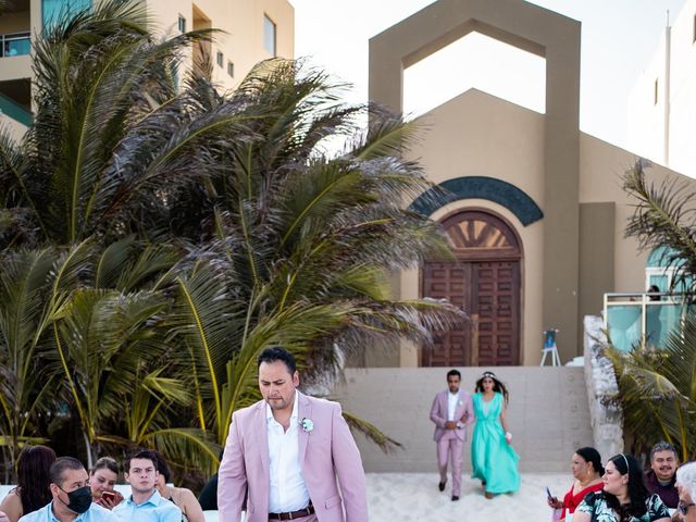 La boda de Iván y Daniela en Puerto Morelos, Quintana Roo 33