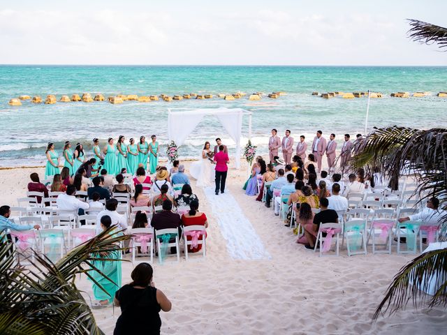 La boda de Iván y Daniela en Puerto Morelos, Quintana Roo 43