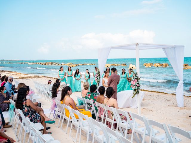 La boda de Iván y Daniela en Puerto Morelos, Quintana Roo 50