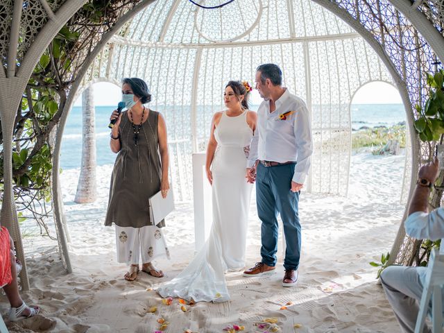 La boda de Andrés y Erica en Playa del Carmen, Quintana Roo 30