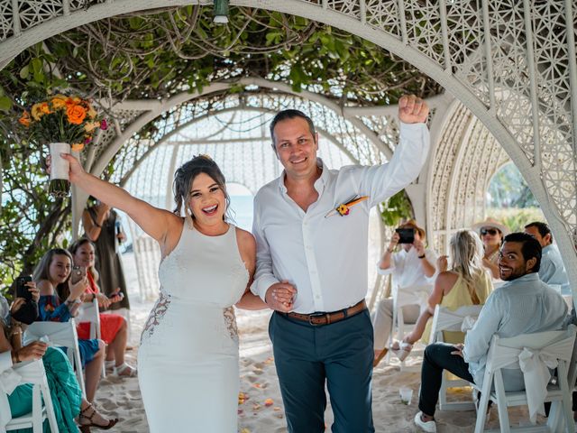 La boda de Andrés y Erica en Playa del Carmen, Quintana Roo 38