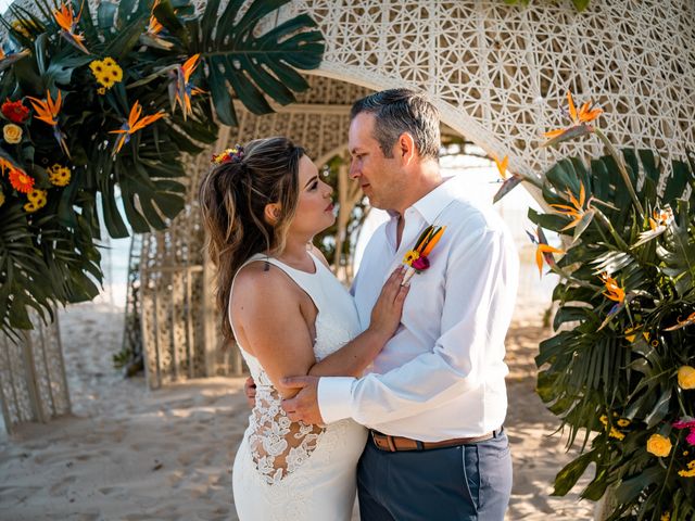 La boda de Andrés y Erica en Playa del Carmen, Quintana Roo 46