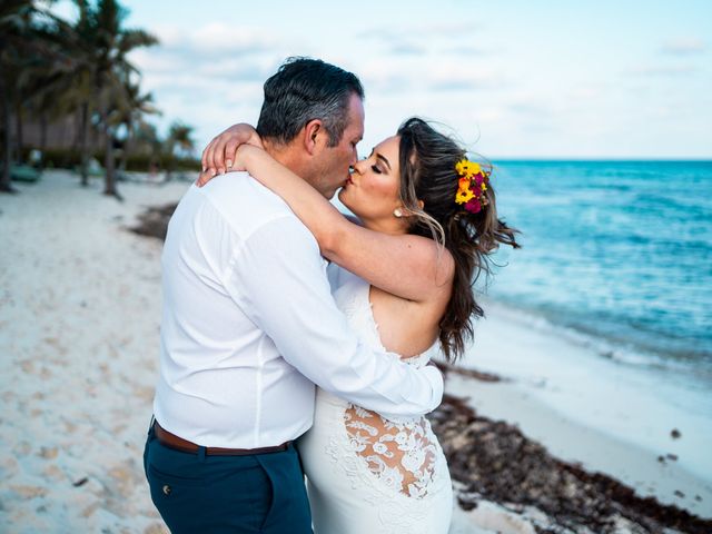 La boda de Andrés y Erica en Playa del Carmen, Quintana Roo 52
