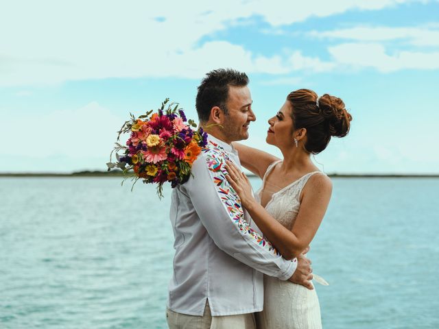 La boda de Gon y Dany en Bacalar, Quintana Roo 12