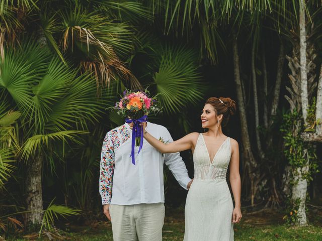 La boda de Gon y Dany en Bacalar, Quintana Roo 3
