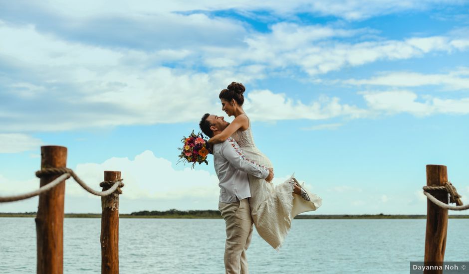 La boda de Gon y Dany en Bacalar, Quintana Roo