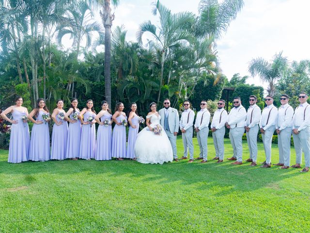 La boda de Oscar y Lucía en Jiutepec, Morelos 32