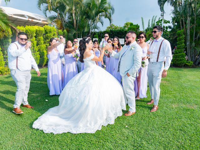 La boda de Oscar y Lucía en Jiutepec, Morelos 34