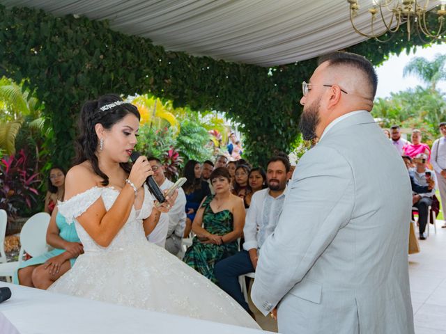 La boda de Oscar y Lucía en Jiutepec, Morelos 39