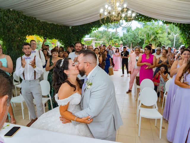 La boda de Oscar y Lucía en Jiutepec, Morelos 40