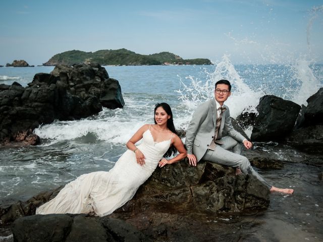 La boda de Kai y Mayra en Ixtapa Zihuatanejo, Guerrero 12