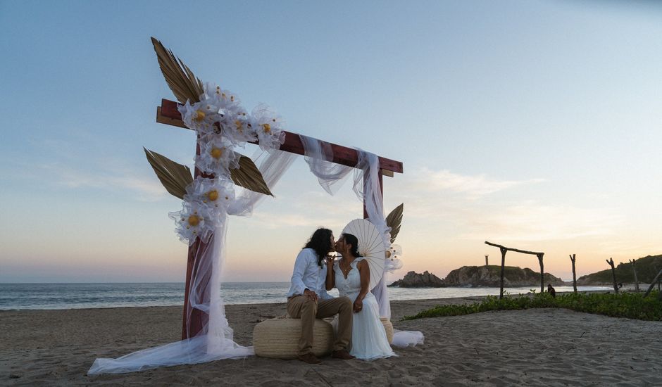 La boda de Christopher y Sarahi en Huatulco, Oaxaca